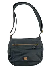 Vorschaubild 1 von Damen Umhängetasche Schwarz Casual Reißverschluss Schultertasche