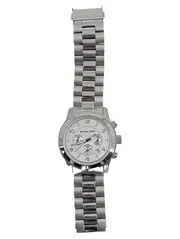 Vorschaubild 1 von Chronograph Herren Armbanduhr Edelstahl Silber Business