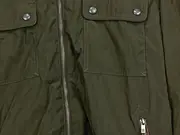 Vorschaubild 2 von Herren Outdoorjacke Gr. 50/L Oliv mit Kapuze Reißverschluss