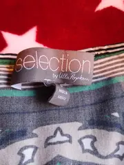 Vorschaubild 2 von Kaftan Kleid Damen Gr. UNI Bohemian Muster Mehrfarbig Viskose