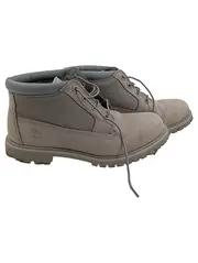 Vorschaubild 1 von Nellie Chukka Boots Damen Gr. 41,5 Grau Leder Stiefeletten