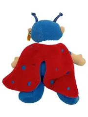 Vorschaubild 2 von Plüschfigur Der kleine Maulwurf mit Cape Kuscheltier Blau 19cm