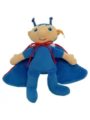 Vorschaubild 1 von Plüschfigur Der kleine Maulwurf mit Cape Kuscheltier Blau 19cm