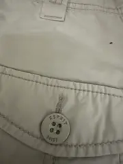 Vorschaubild 2 von A-Linienrock Damen Gr. 38 Beige Baumwolle Casual Rock