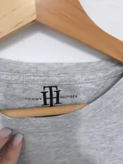 Vorschaubild 3 von T-Shirt Herren Gr. M grau TH 85 Logo Print Casual