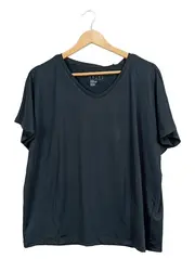 Vorschaubild 1 von Sport T-Shirt Damen Gr. XL Grau Quick Dry Atmungsaktiv