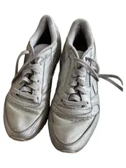 Vorschaubild 1 von Classic Damen Sneaker Low Silber Gr. 37.5 Sportschuhe Metallic