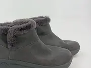 Vorschaubild 3 von Damen Stiefelette Go Walk Arch Fit Gr. 39 Grau Fell gefüttert