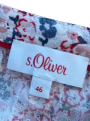 Vorschaubild 4 von Bluse Damen Blumenmuster Viskose Gr. 46 3XL Mehrfarbig Sommer Freizeit