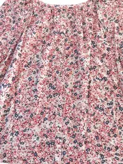 Vorschaubild 2 von Bluse Damen Blumenmuster Viskose Gr. 46 3XL Mehrfarbig Sommer Freizeit