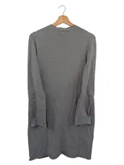 Vorschaubild 2 von Damen Strickjacke Gr. 40/L Grau Casual Klassisch