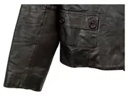 Vorschaubild 3 von Lederjacke Damen Braun L 40 Echtleder Casual Freizeit Herbst Winter
