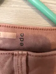 Vorschaubild 5 von Damen Capri Hose Rosa Gr. 38 Baumwolle Casual Stretch