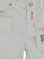 Vorschaubild 2 von & SONS Stoffhose Kinder Weiß Gr. 110 Baumwolle Casual