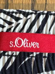 Vorschaubild 9 von Damen Stoffhose Gr. 40 Casual Mehrfarbig Palmenmuster