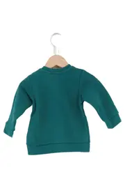 Vorschaubild 2 von Kinder Pullover Gr. 68 Grün Sweatshirt Casual Schriftzug