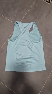 Vorschaubild 3 von Damen Sportshirt Tanktop Gr. 40/L Türkis Sportlich