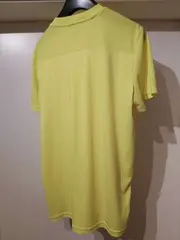 Vorschaubild 2 von Kinder Sport Shirt Gr. 176 Gelb Kurzarm Polyester Logo Print