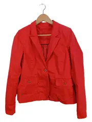 Vorschaubild 1 von EDC Damen Sweatjacke Gr. 40/L Rot Casual