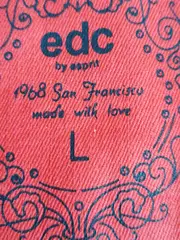 Vorschaubild 7 von EDC Damen Sweatjacke Gr. 40/L Rot Casual