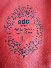 Vorschaubild 6 von EDC Damen Sweatjacke Gr. 40/L Rot Casual