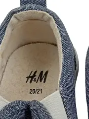 Vorschaubild 2 von Canvas Slipper Kinder Blau Gr. 20 Casual Textil Slip-On Schuhe