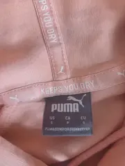 Vorschaubild 3 von Damen Kapuzenpullover Hoodie Rosa Cropped Gr. S Sportlich