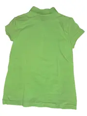 Vorschaubild 3 von Kinder Poloshirt Gr. 134 Grün Baumwolle Kurzarm