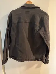 Vorschaubild 2 von Herren Jeansjacke Grau Gr. M Casual Baumwolle Elasthan