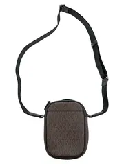 Vorschaubild 2 von Umhängetasche Herren Braun Logo-Print Crossbody Bag