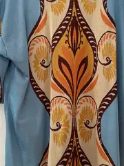 Vorschaubild 5 von Damen Strickpullover S Mehrfarbig Bohemian Print Viskose