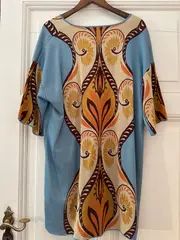 Vorschaubild 2 von Damen Strickpullover S Mehrfarbig Bohemian Print Viskose