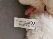 Vorschaubild 2 von TCM Baby Kuscheltier Hase Plüschtier Weiß 33cm Stofftier