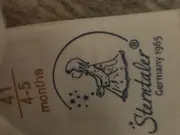 Vorschaubild 4 von Baby Mütze Kinder Gr. 41 4-5 Monate Grau Bärenmotiv Baumwolle