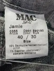Vorschaubild 4 von Damen Mom Jeans Jamle Grau Gr. 40/L Baumwolle Elasthan
