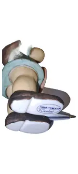 Vorschaubild 2 von Mädchen mit Herz Ti amo Porzellan Dekofigur weiß 10cm