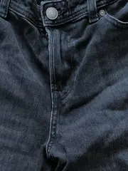 Vorschaubild 3 von Kinder Jeans Regular Fit Grau Gr. 158 Baumwolle Freizeit