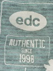 Vorschaubild 3 von EDC Kinder Sommerkleid Gr. 152 Grün Casual Gestreift