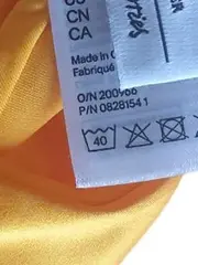 Vorschaubild 7 von Bikini Oberteil Damen Gr. 36 Orange Bandeau Schleife