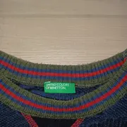 Vorschaubild 3 von Pullover Kinder Gr. 140 Weltkarte Blau Grau