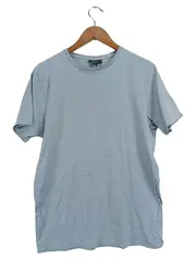 Vorschaubild 1 von Herren T-Shirt Blau Gr. M Casual Baumwolle