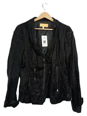 Vorschaubild 1 von Blazer Damen Gr. 36 Schwarz Business Sakko Langarm Baumwolle