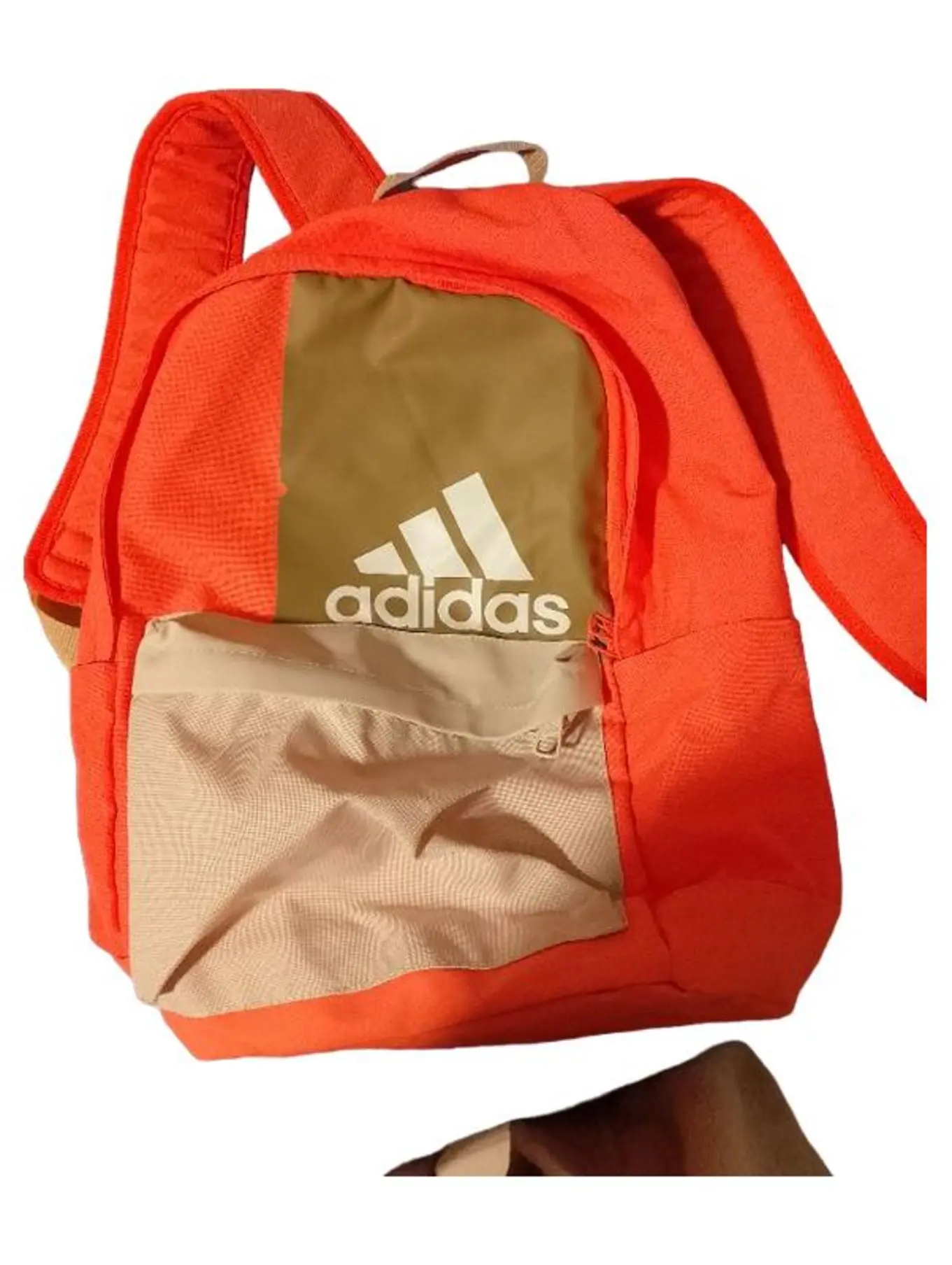 ADIDAS Kinder Rucksack Orange Sportlich Praktisch Freizeit Polyester