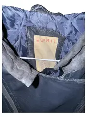 Vorschaubild 3 von Damen Lederjacke Bikerjacke Blau Einheitsgröße