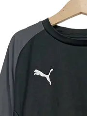 Vorschaubild 2 von Kinder Sport T-Shirt Kurzarm Logo Print Schwarz Gr. 152