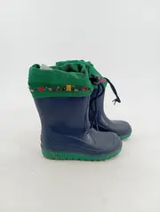 Vorschaubild 4 von Gummistiefel Kinder Gr. 22 Blau Grün Fahrzeug-Motiv