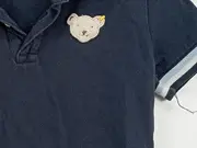 Vorschaubild 4 von Kinder Poloshirt Gr. 104 Dunkelblau Teddybär Logo Baumwolle