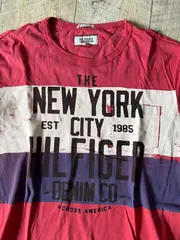 Vorschaubild 3 von Hilfiger Herren T-Shirt New York City Denim Co. Mehrfarbig Gr. UNI Casual