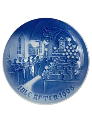 B&G COPENHAGEN PORCELAIN Wandteller