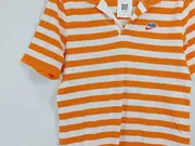 Vorschaubild 4 von Polo Shirt Herren gestreift Gr. 46/S Orange Sportlich Baumwolle